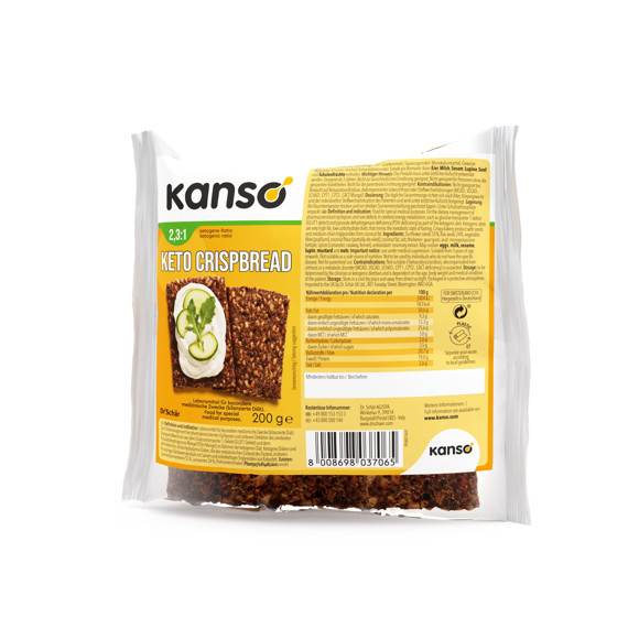Bild von Kanso Keto Crispbread 200g