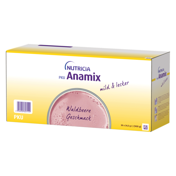 Bild von PKU Anamix Waldbeere 30 x 34.5 g