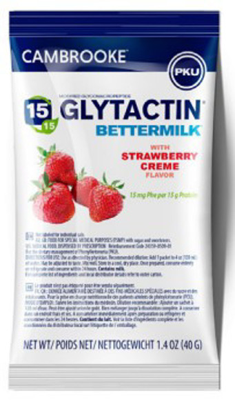 Image sur Cambrooke GLYTACTIN BETTERMILK Erdbeer ≥3J