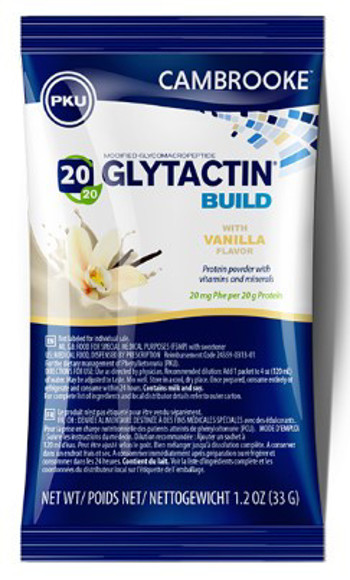 Image sur Cambrooke GLYTACTIN BUILD Vanille ≥3J