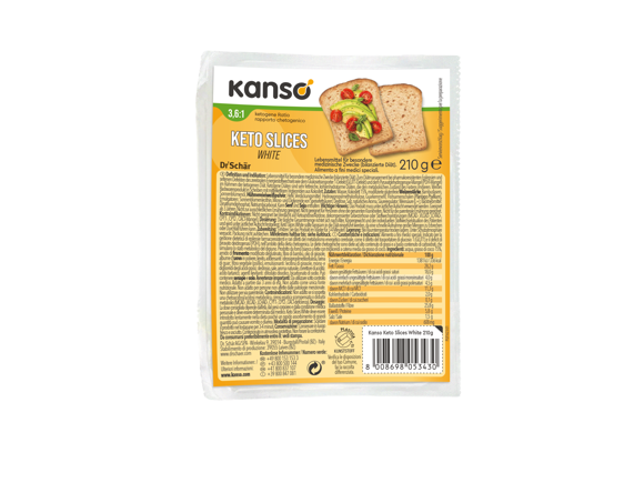 Image sur Kanso Keto Slices White 210g
